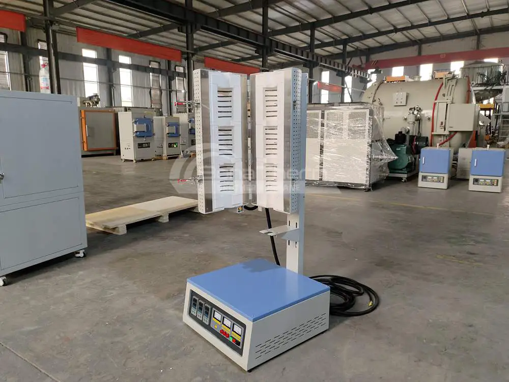 Вертикальная трубчатая печь с трехзонной системой нагрева